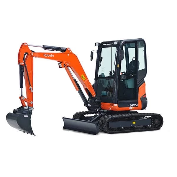 Mini-Pelle 2,7T KUBOTA U27 disponible à la location