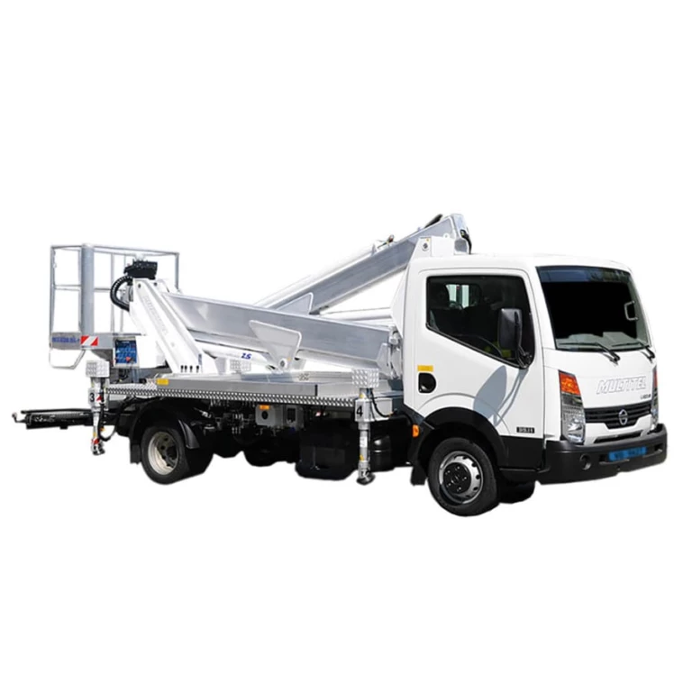 Camion Nacelle Télescopique (27 mètres) disponible à la location